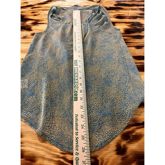 Decree Woman's Sleeveless Sheer Drape Neck Top Size Small Lightweight Classic - Picture 4 of 9